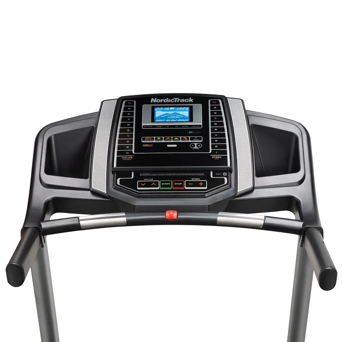 NordicTrack T6.5 S Treadmill, Running belt hydration, Bowflex SelectTech dumbbells, Sports bras high impact