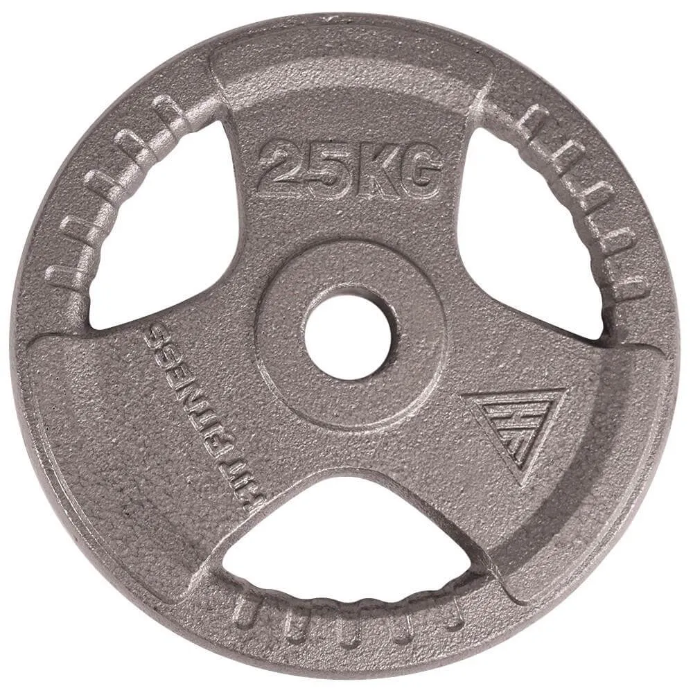 Deal of the Day Olympic Cast Iron Tri-Grip Disc | 25kg Steal the Spotlight, Childrens resistance bands, Sandbags
