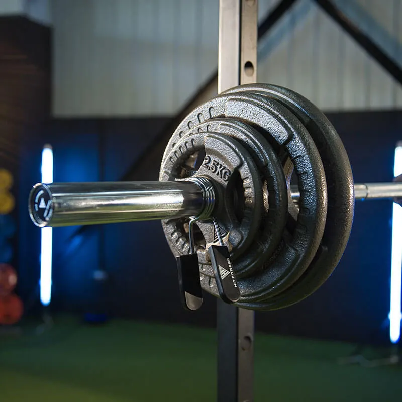 Olympic Cast Iron Tri-Grip Disc | 25kg, Air Bikes, Ellipticals, Smart home gym