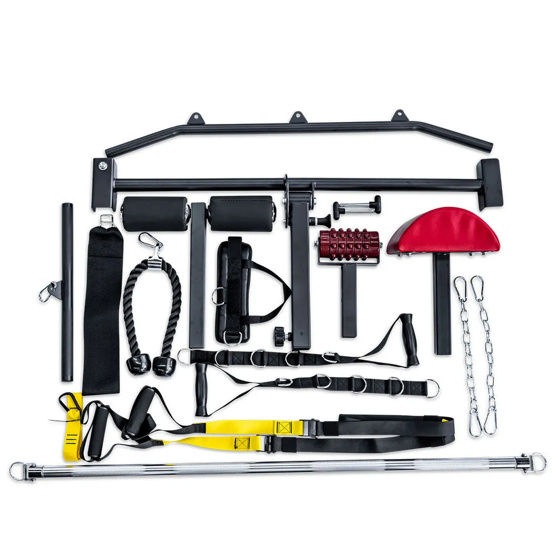 Reeplex RF300 Functional Trainer   Attachments, Yoga strap with buckle, Bike Accessories, Smith machine home gym