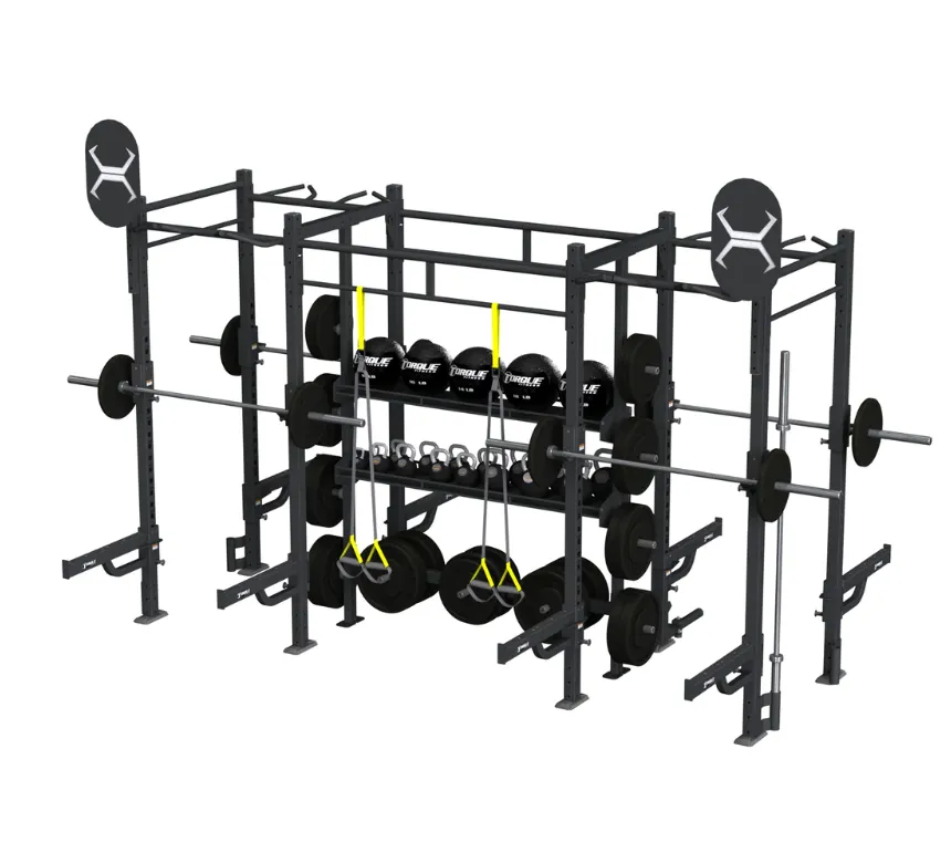 TORQUE Fitness 14x4 FOOT Storage Rack, Weightlifting shoes, Sleds