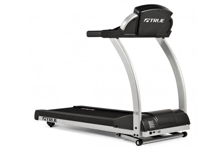 TRUE M30 Treadmill, Center Drive, AI posture sensor