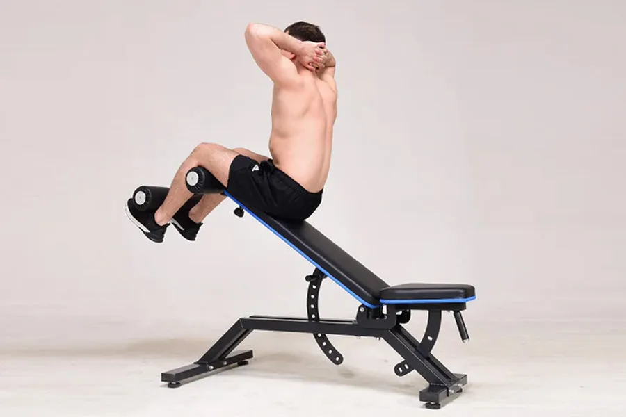 Warrior Commercial Ab/Crunch Decline Bench (SUMMER SALE - Extra 10%), Assault,Air Bikes, Massage Guns, BCAA powder