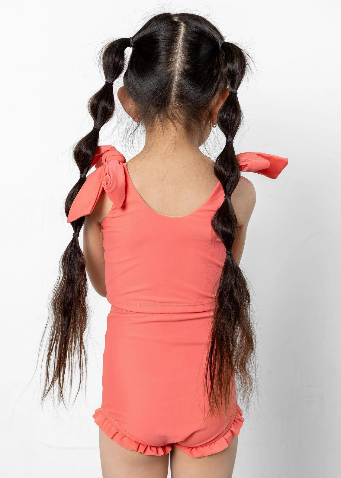 Deep Coral | Mini All Ruffled Up Bottoms