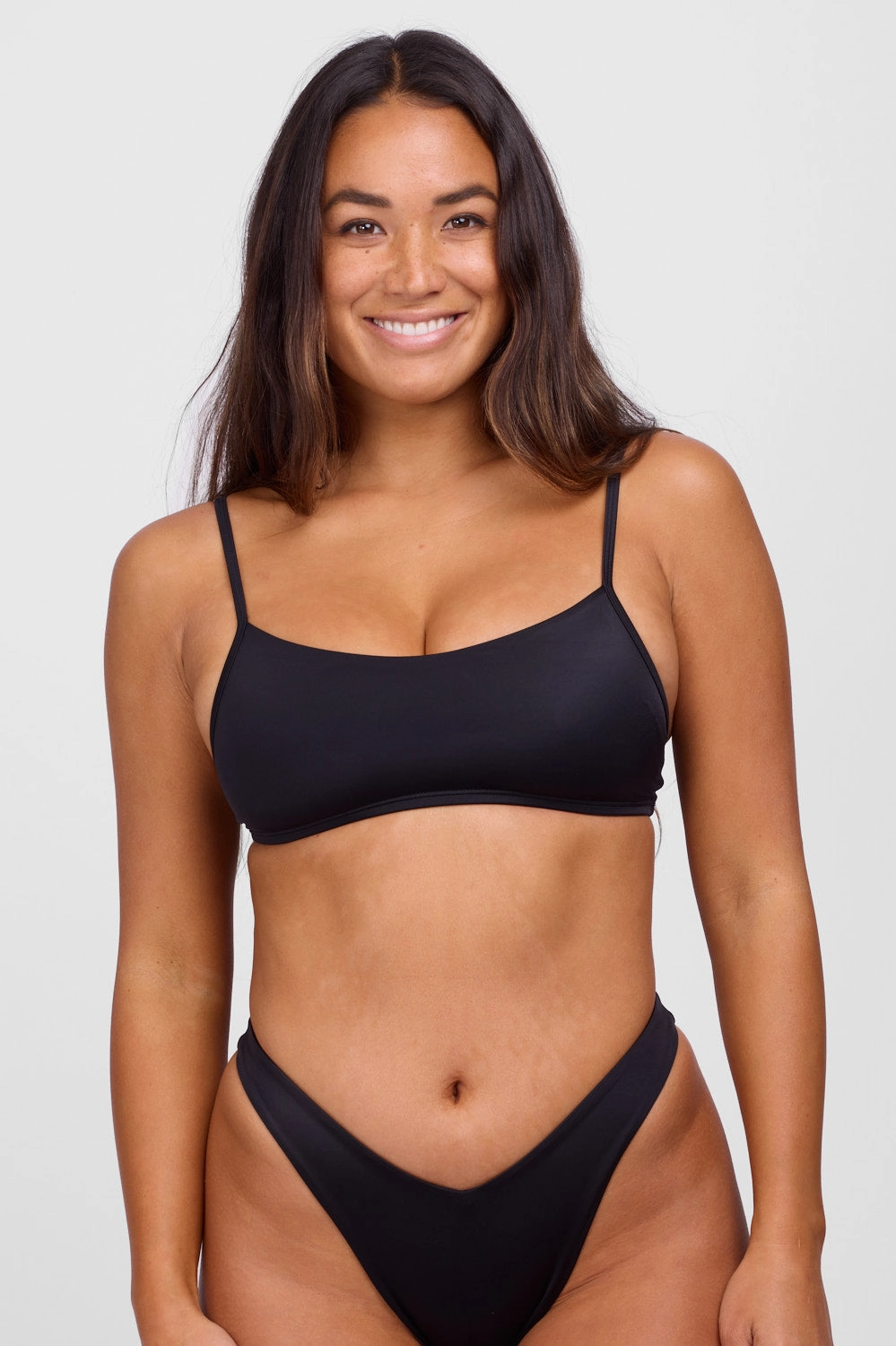 Delphine Bikini Top - Black