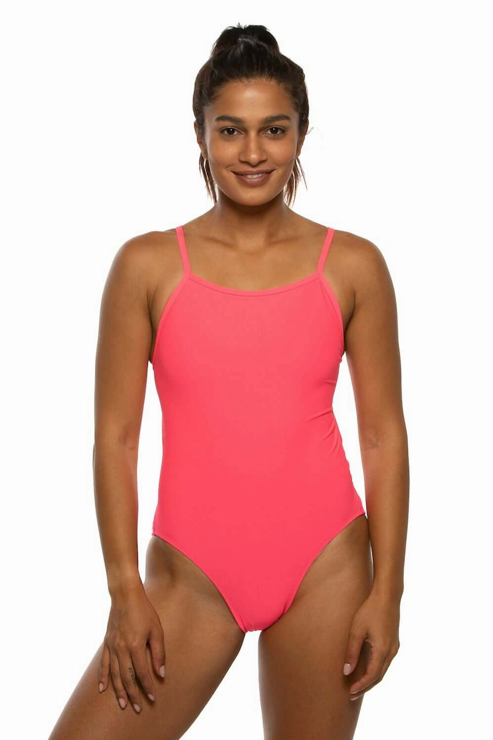 Devon One Piece Swimsuit - Hot Pink