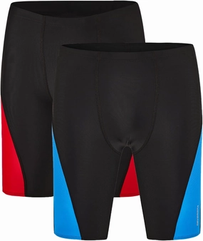 DEVOROPA Boys Swim Jammers Youth Competitive Swim Team Trunks Racing Swimsuit Athletic Swimming Shorts Slim/Standard/Husky