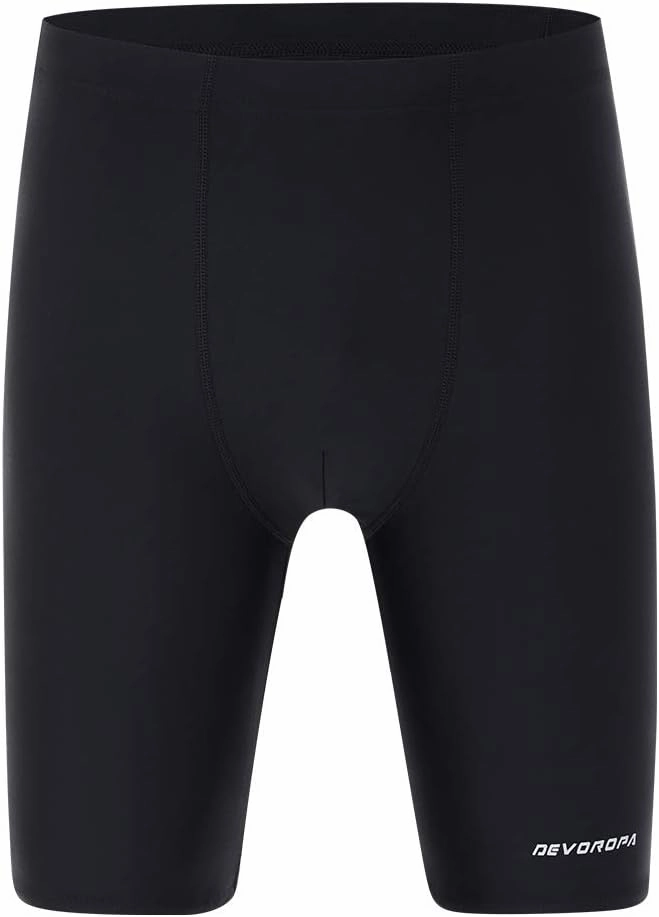 DEVOROPA Boys Swim Jammers Youth Competitive Swim Team Trunks Racing Swimsuit Athletic Swimming Shorts Slim/Standard/Husky