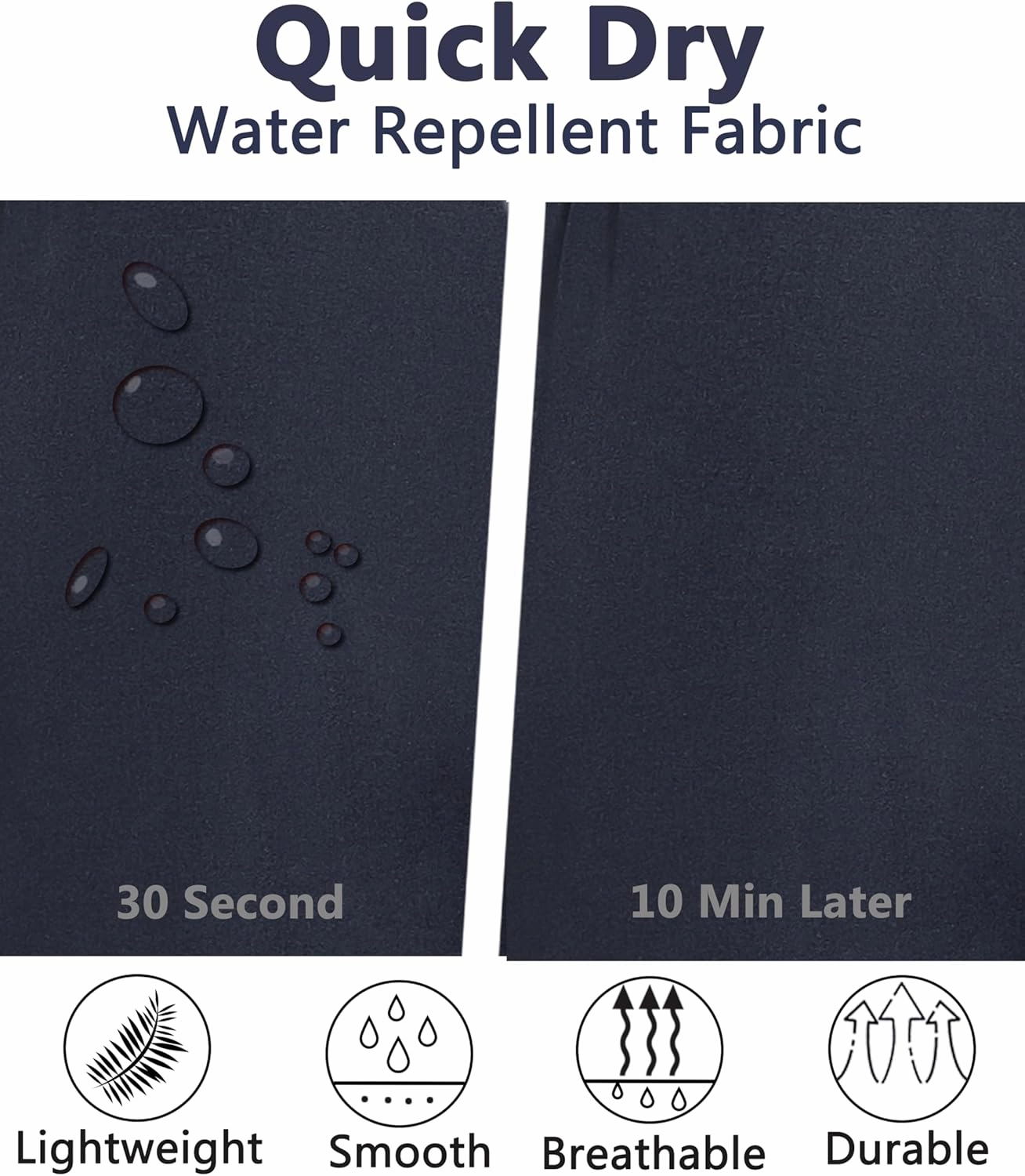 difficort Mens Swim Trunks with Compression Liner 9" Zipper Fly Bathing Suits Quick Dry Swimming Shorts with Zipper Pockets