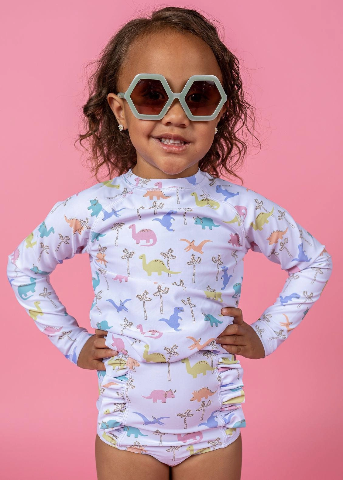 Dinos | Mini Down in Front Ruffle Bottoms