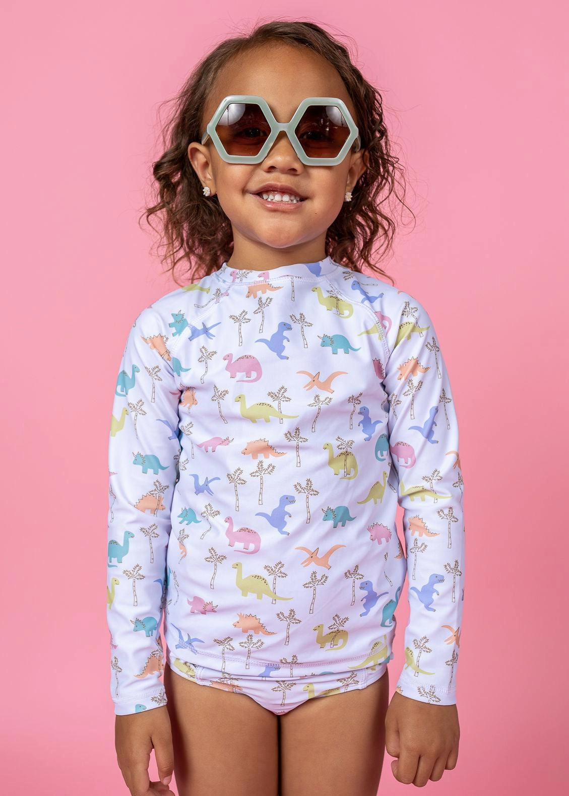 Dinos | Mini Rashguard Top (Unisex)