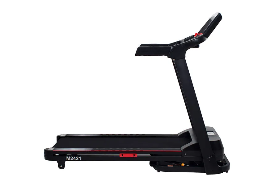 California Fitness Malibu 2421 Folding Treadmill, Kettlebells