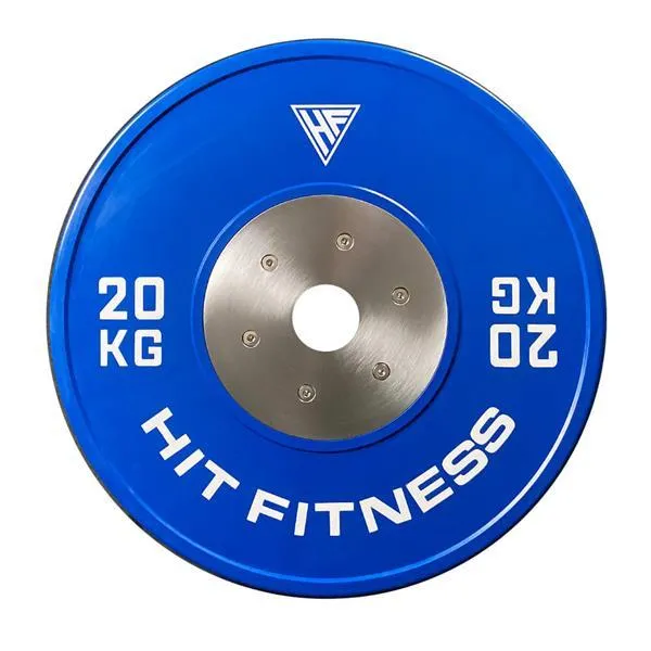 Discover the Difference Hit Fitness Olympic Competition Bumper Plate | 20kg Handpicked for You, Kettlebell set, Rollers
