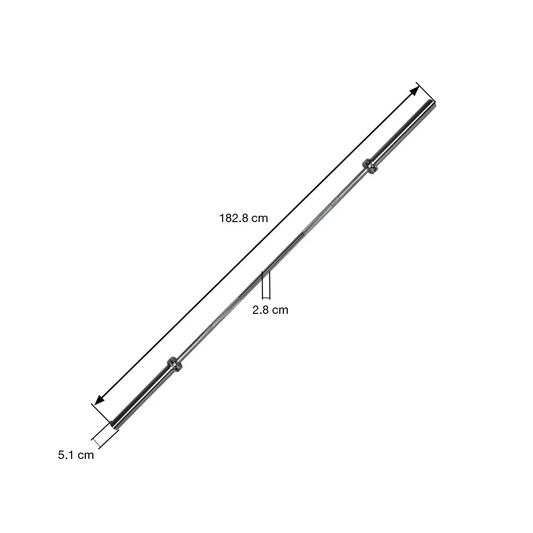 Hit Fitness Semi Commercial 15kg Olympic Barbell | 6.5ft, Parallettes for calisthenics, Mats,Flooring, Adjustable dumbbells