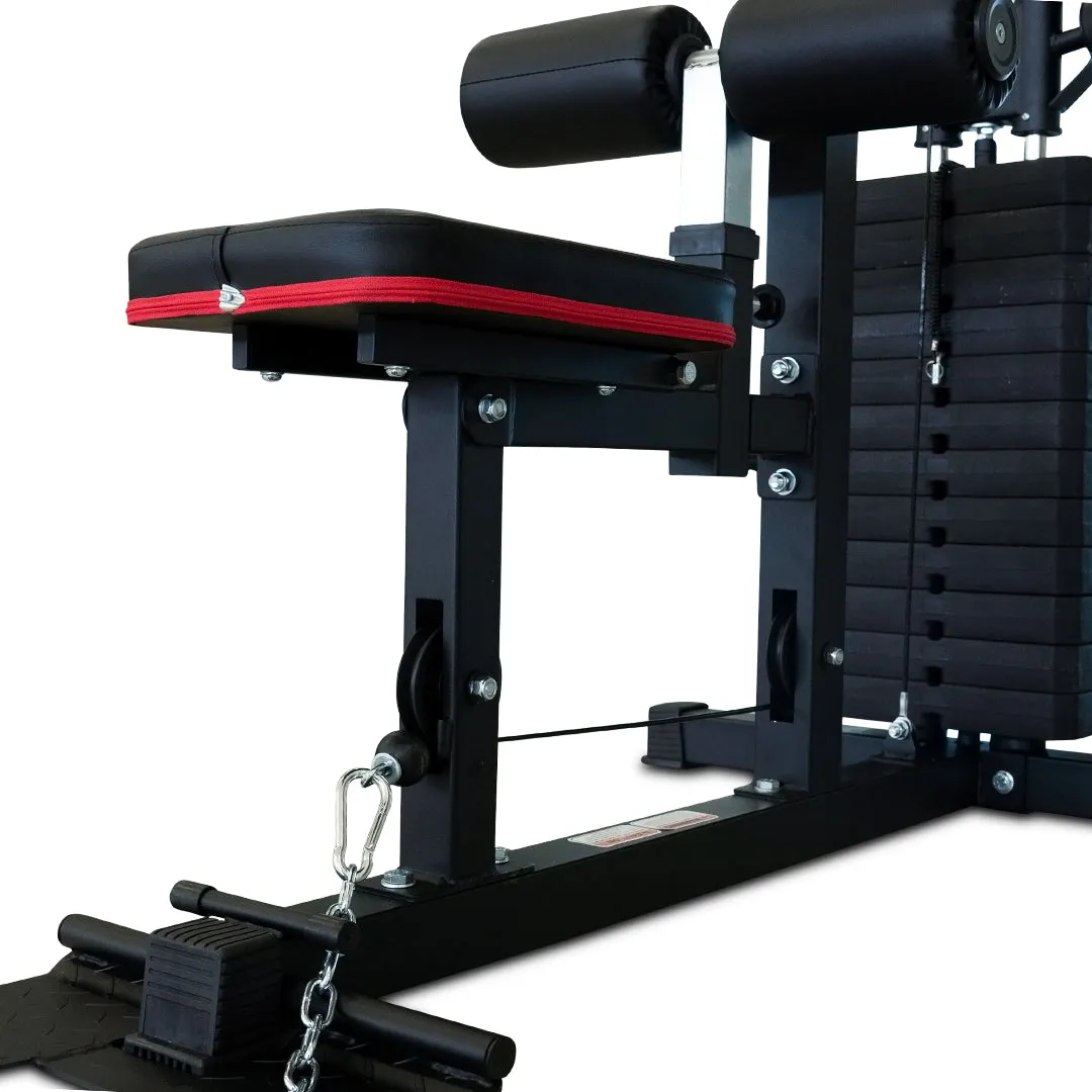 Impact Fitness Lat Pulldown & Seated Row Machine, Gym Massagers, Rowers