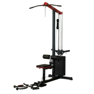 Discover the Difference Impact Fitness Lat Pulldown & Seated Row Machine Fan Favorite, Multi Functional Trainers, Gym lock combination