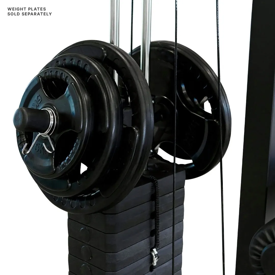 Impact Fitness Lat Pulldown & Seated Row Machine, Fitness Testing, Leg Curls,Extensions,Calf Presses, Leg Machines
