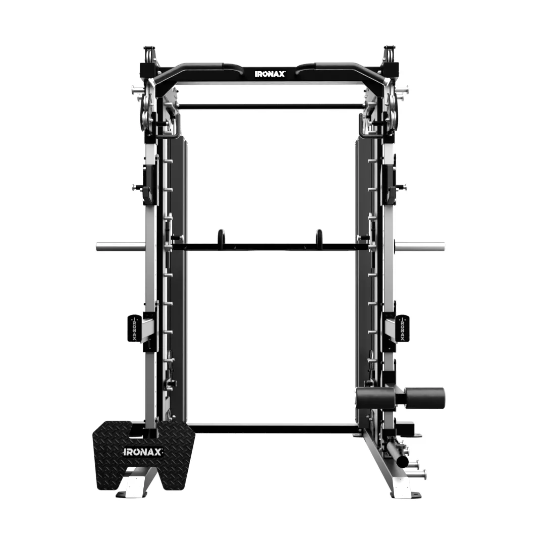 IRONAX - All-In-One with Bench & Olympic Plate Combo ~, Air Bikes, Childrens resistance bands