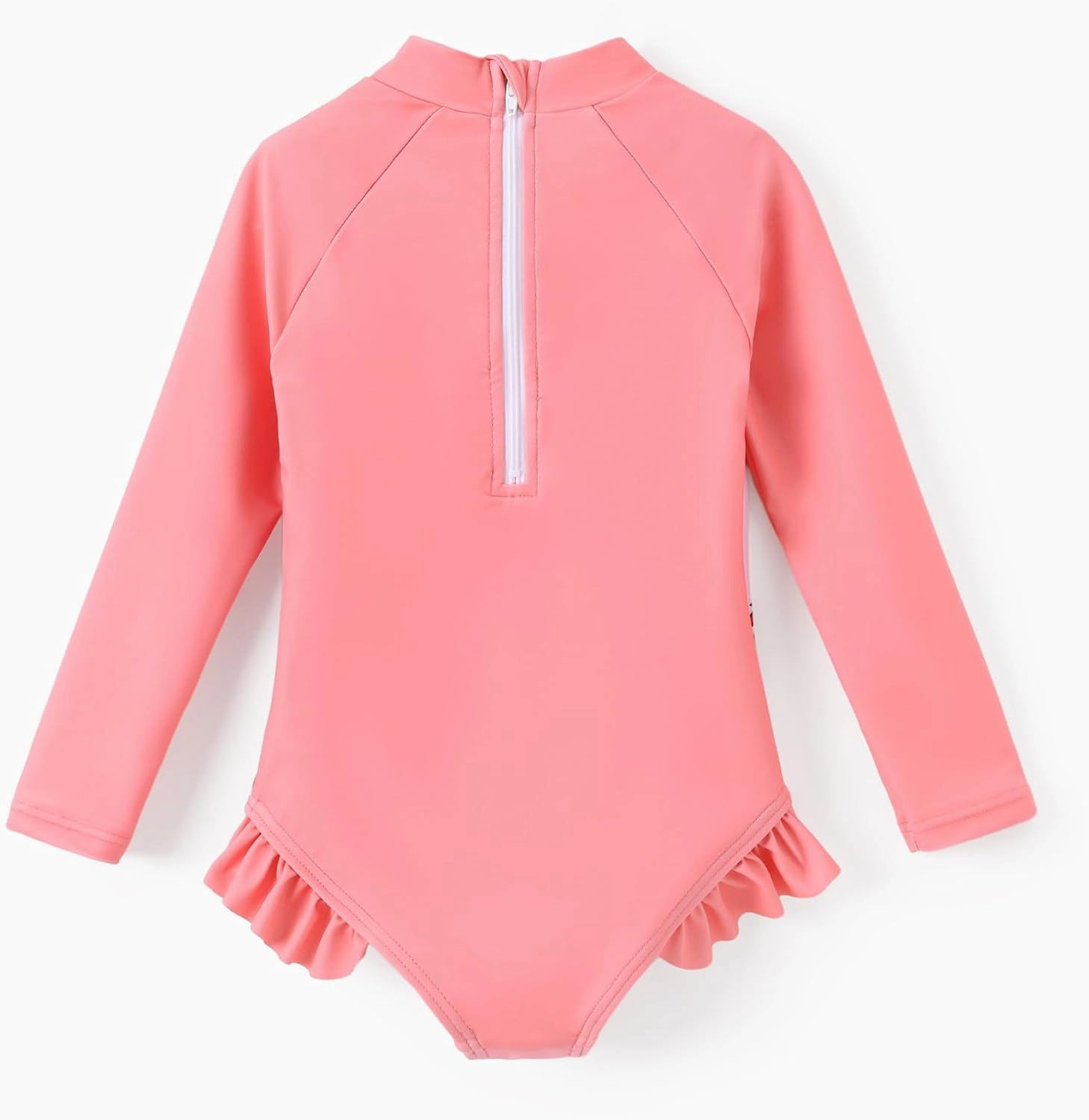 Disney Princess Frozen Elsa Minnie Stitch One Piece Swimsuit Rashguard Bathing Suit UPF 50 Toddler Girl Long Sleeve Swimwear