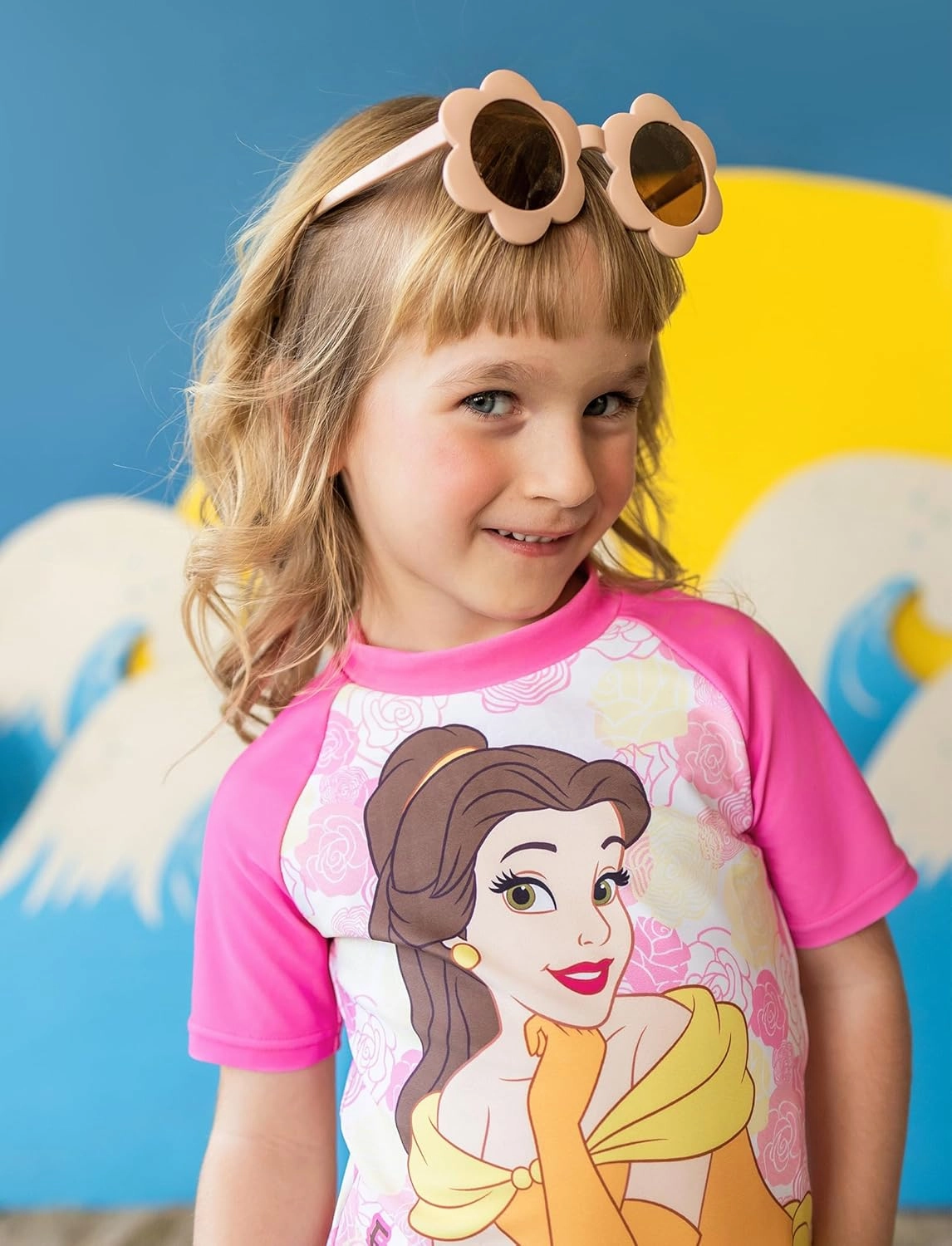Disney Princess Frozen Elsa Minnie Toddler Girl Swimsuit Summer Tankini Bathing Suit 2 Piece Swimwear Rashguard Swim Suit