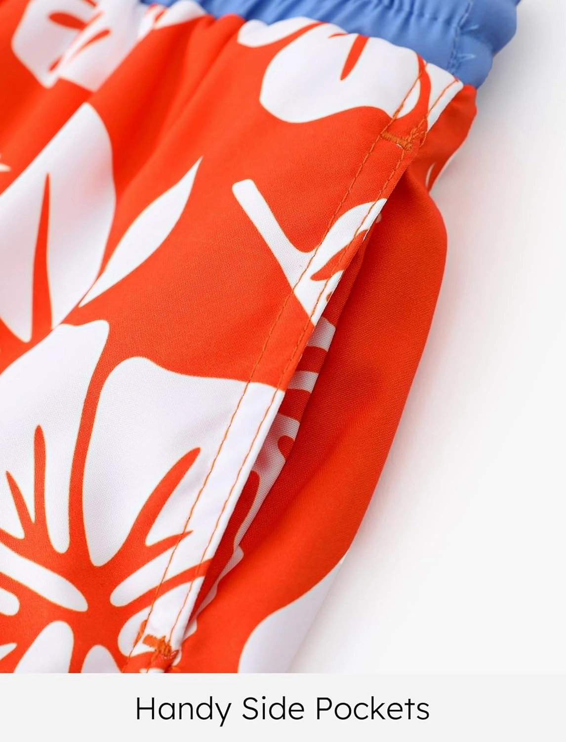 Disney Stitch Boys Swim Trunks with UPF 50  Sun Protection, Quick-Dry Fabric, and Pocket