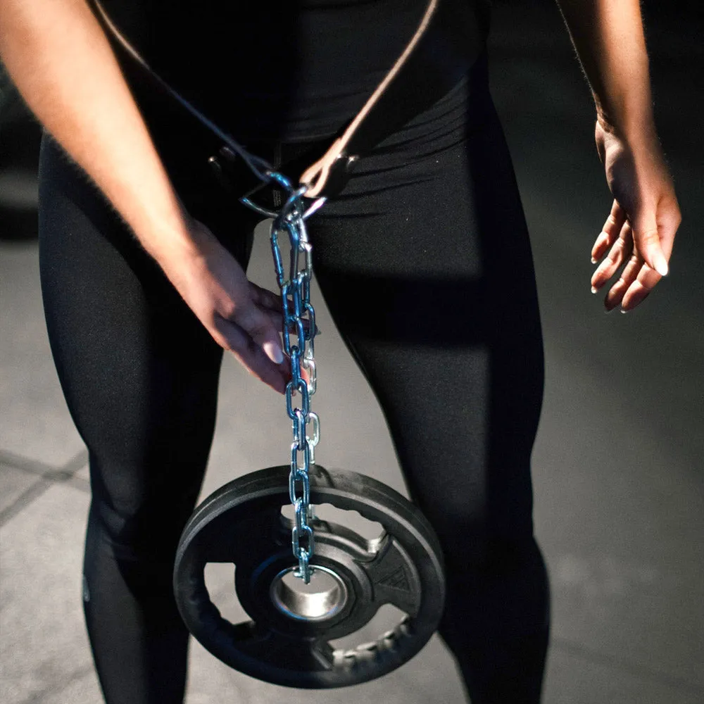 Hit Fitness Dip Belt with Chain, Dumbbell rack, Exercise bike indoor