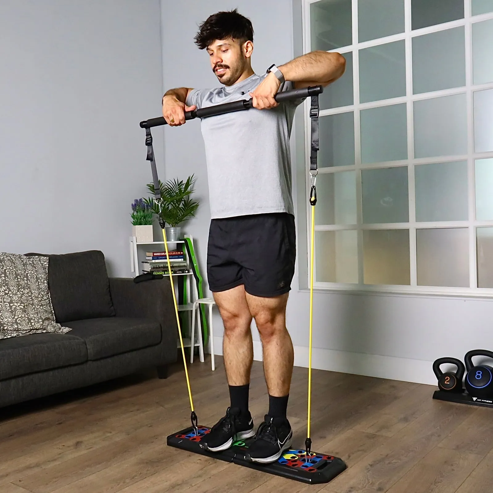 Hit Fitness Push Up Board, Olympic Frisbee Set