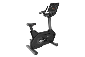 Dont Miss Life Fitness Club Series   (Plus) Upright Lifecycle Bike w/ SE3 Console (DEMO) (SUMMER SALE) Style Meets Function, Fitness Testing, Adjustable dumbbells
