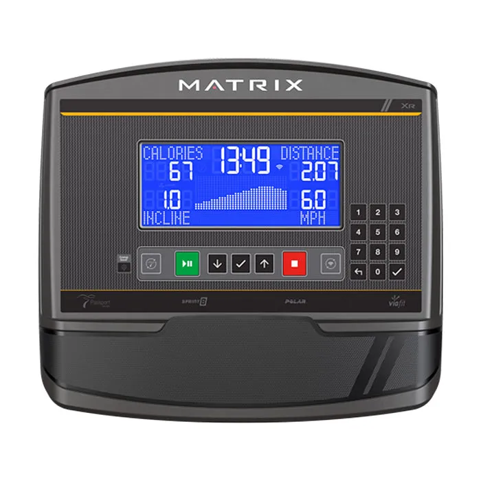 Matrix C50 ClimbMill with XR Console, Adjustable bench for home gym, Exercise equipment for bad knees