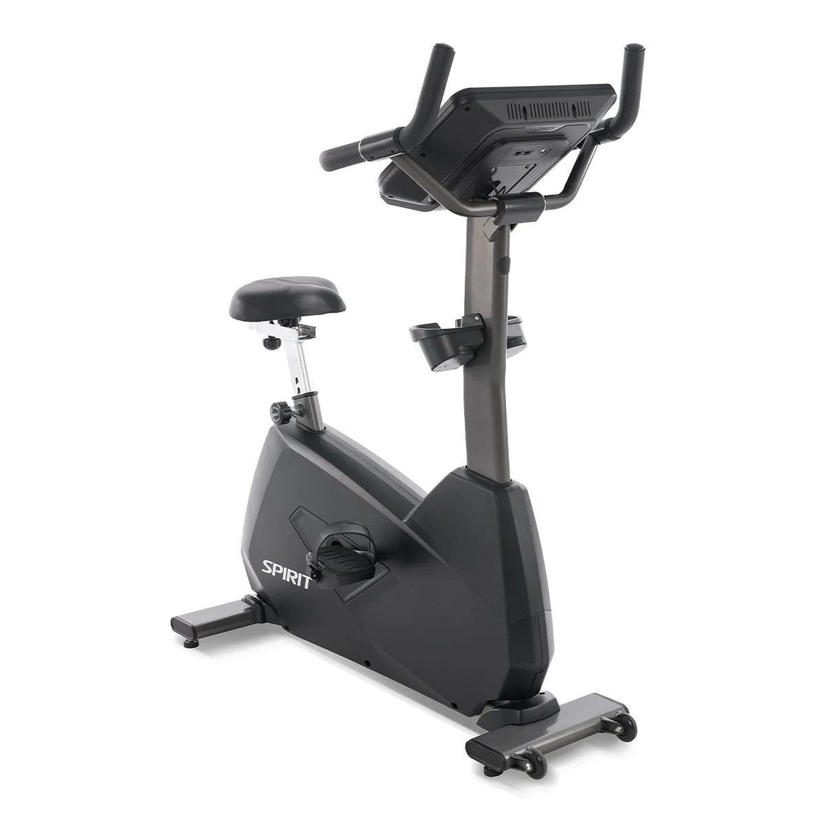 Spirit CU800  Upright Bike, Air Resistance Bikes, GPS running watch