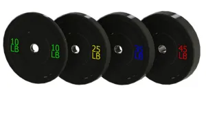 Dont Miss THROWDOWN Fit Bumper Plates Great Value, Collars