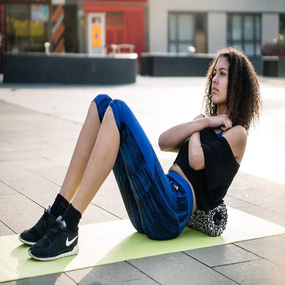 UFE Foam Massage Roller 32cm x 14cm, Non Folding Treadmills, Steel Plates, Weight Bars