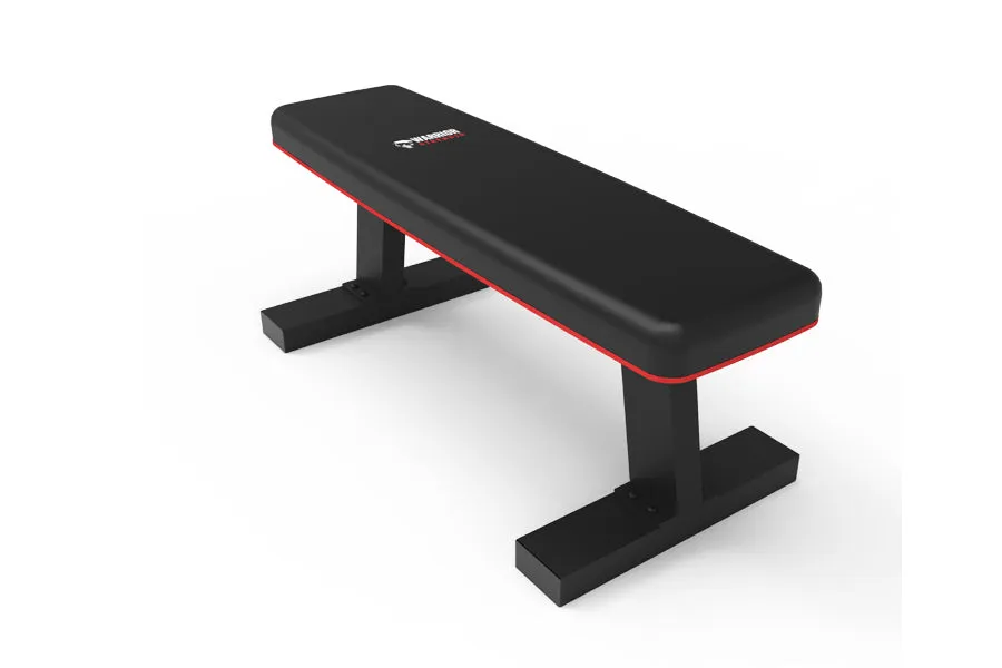 Warrior FB50 Heavy Duty Flat Bench (IN-STORE SPECIAL - Extra 10%), Energy gels for running, Heated yoga mat, Speed Ropes