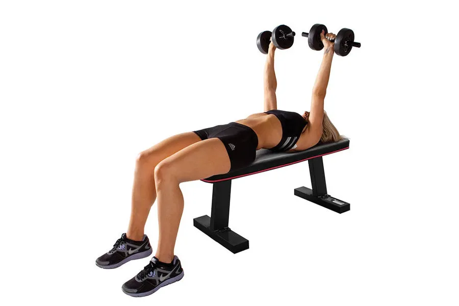 Warrior FB50 Heavy Duty Flat Bench (IN-STORE SPECIAL - Extra 10%), Ellipticals, Yoga Bolster, Pump Sets,Studio Barbells