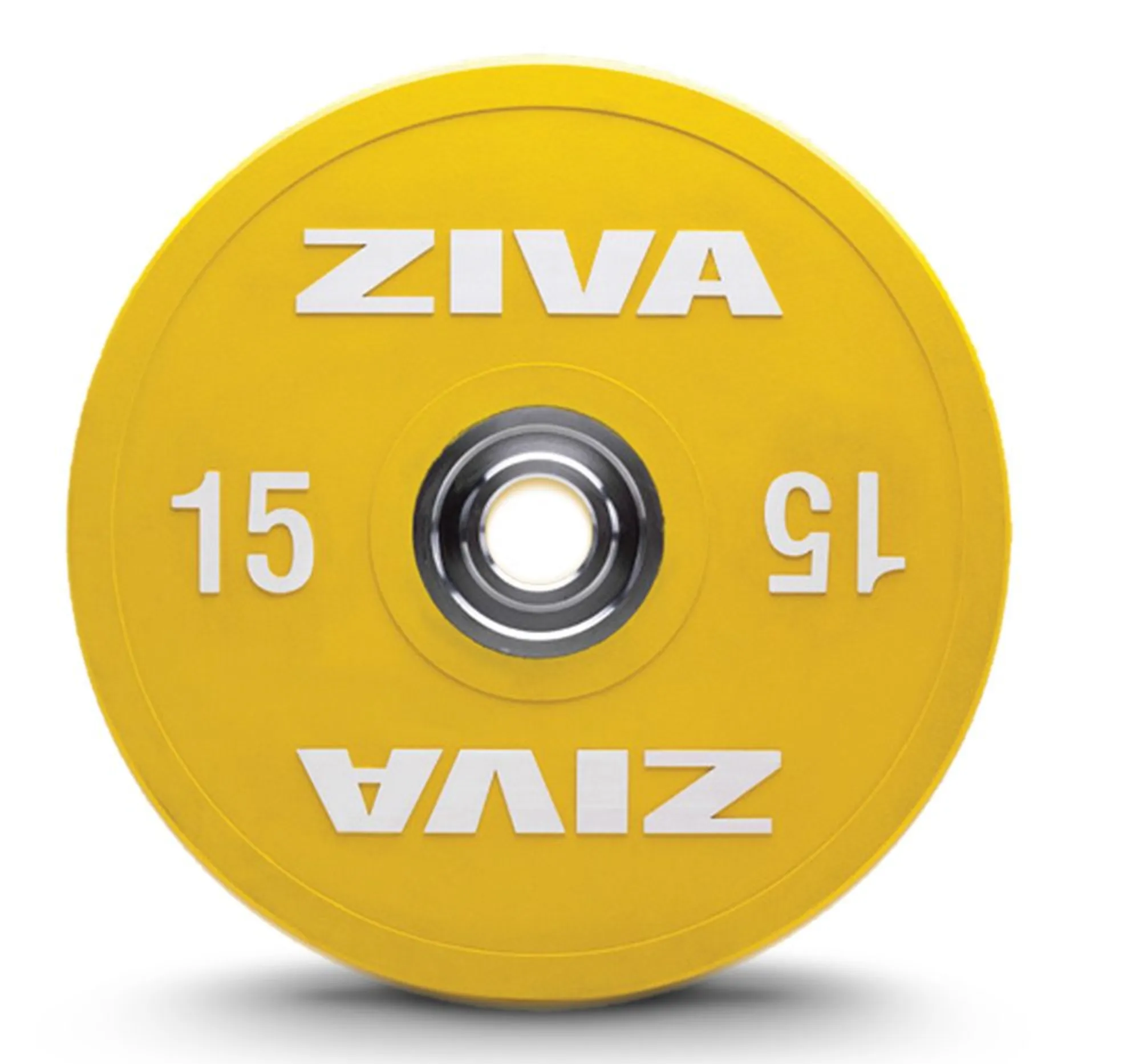 Ziva ZVO PU Competition Coloured Bumper Discs, Exercise Rings