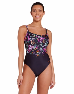 Dream Adjustable Classicback Swimsuit - Black/Multi