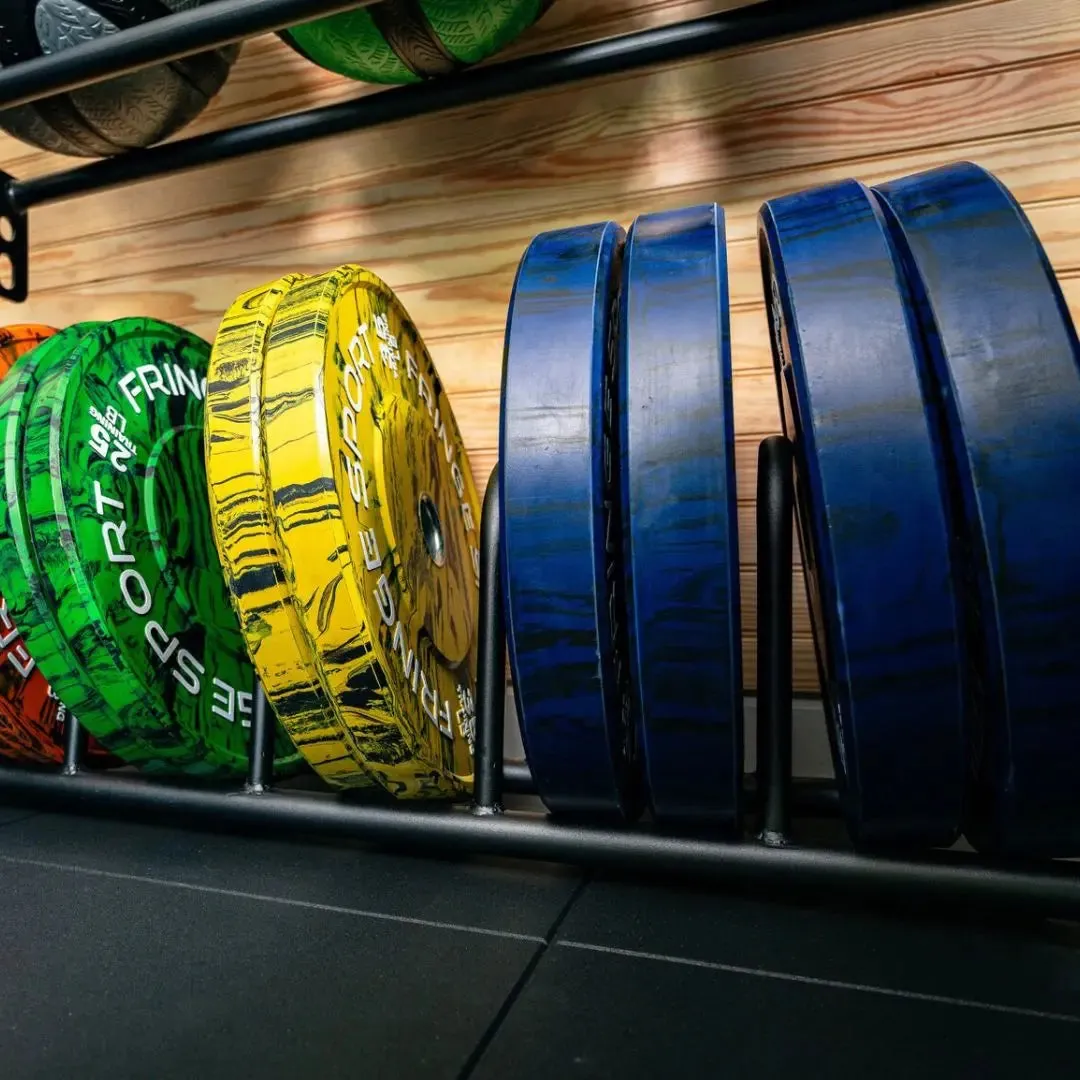 Bumper Plate Toaster Storage, Sleds