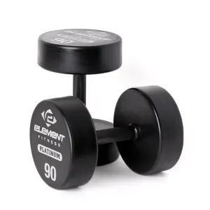 Editor-Loved Element Fitness 90lbs Platinum Dumbbell Trending Now, Rubber Hex Dumbbells, Treadmills, Stair Climbers