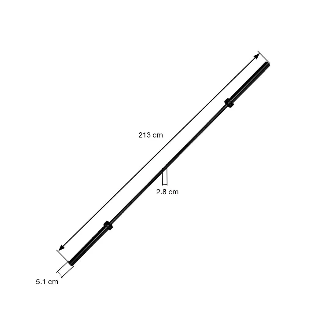 Hit Fitness Commercial 20kg Olympic Barbell (Black Coated) | 7ft, Summer fitness discounts, Air Bikes, Eco-friendly yoga mat