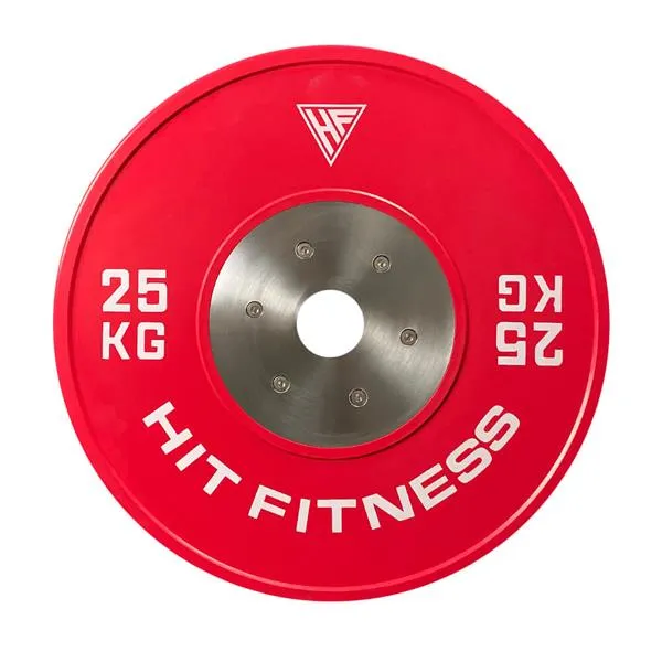 Editor-Loved Hit Fitness Olympic Competition Bumper Plate | 25kg Unbeatable Combo, Rigs, Breathable workout tops, Parallettes for calisthenics