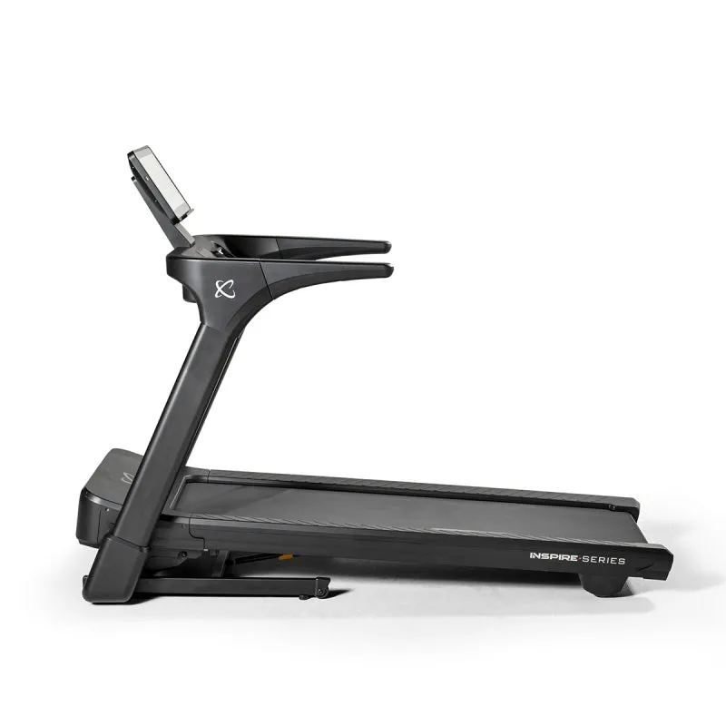 Inspire Fitness T5S Folding Treadmill with Touchscreen Display, Rubber Hex Dumbbells, Creatine monohydrate