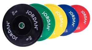 Editor-Loved Jordan HG Coloured Rubber Bumper Plates set - 150kg Hot Deal, NordicTrack Commercial 1750