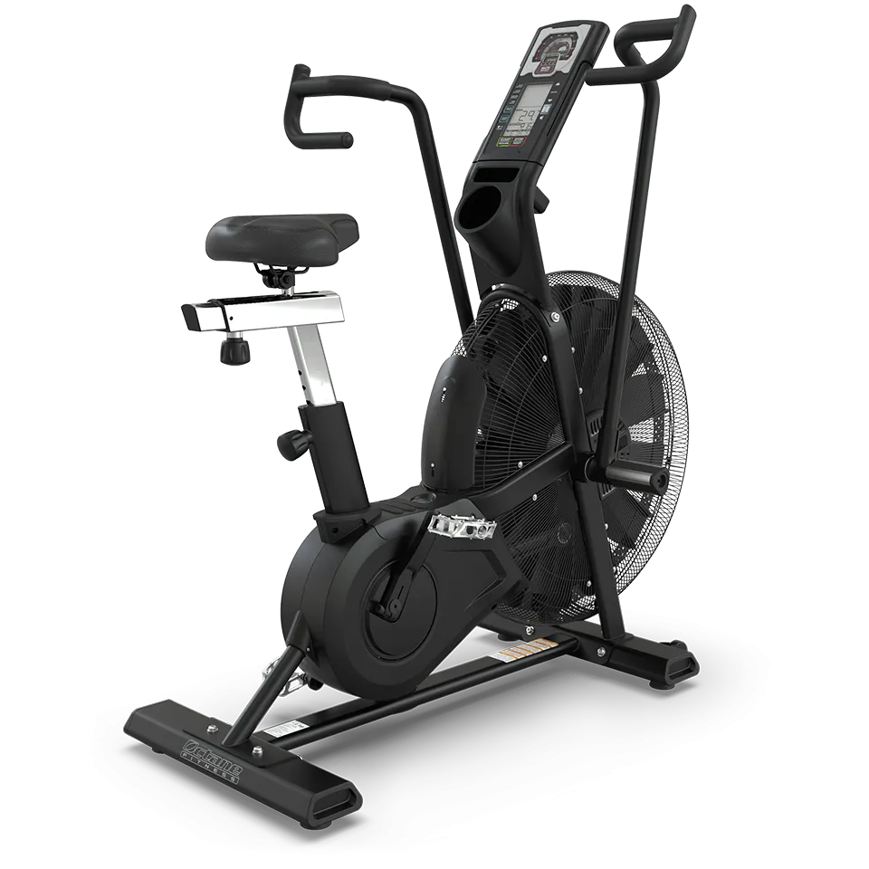 Octane ADX Fan Bike, Climbing,Battle Ropes, Barbell weight set
