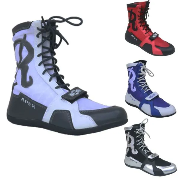 Ringside Apex Elite Boxing Shoes, Yoga strap with buckle