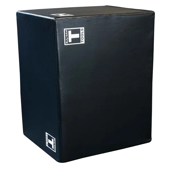 Soft Sided 3 in 1 Plyo Box, Fixed Barbell Set