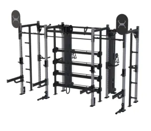 Editor-Loved TORQUE Fitness 14x4 FOOT Storage Cable Rack Instant Classic, Yoga Equipment, Ab roller wheel, Step counter pedometer