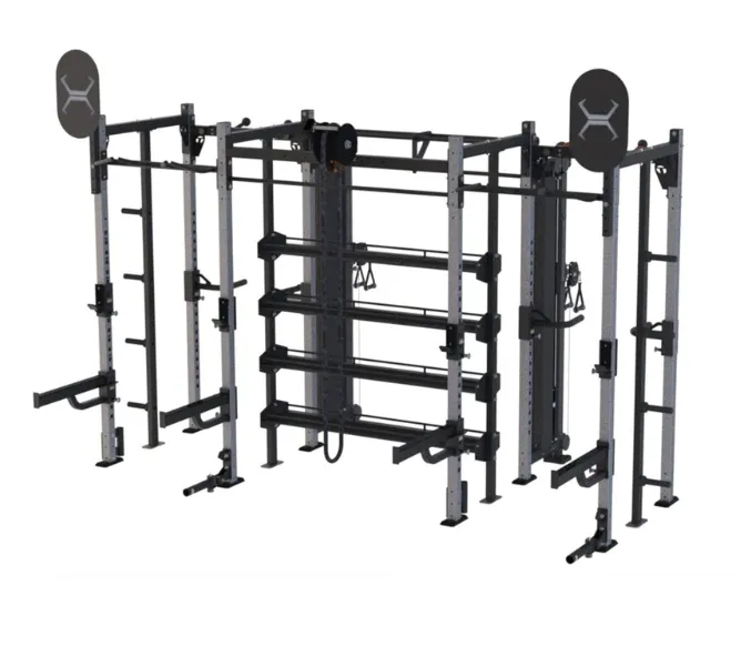 Editor-Loved TORQUE Fitness 14x4 FOOT Storage Cable Rack Instant Classic, Yoga Equipment, Ab roller wheel, Step counter pedometer