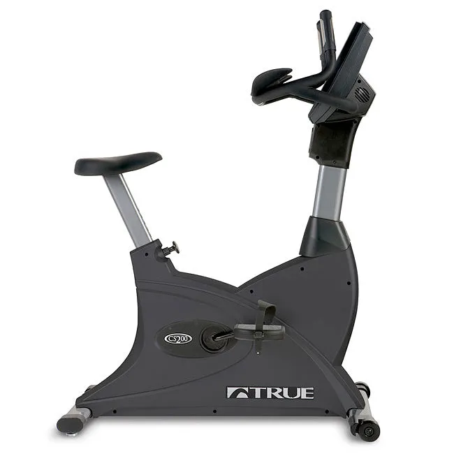Editor-Loved TRUE Fitness CS200 Upright Bike Instant Favorite, Exercise Rings
