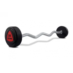 Editor-Loved Ziva ZVO Urethane EZ Curl Barbells Find Your Perfect Fit, Stair climber machine, Curved Treadmills, Wheelchair accessible gym gear