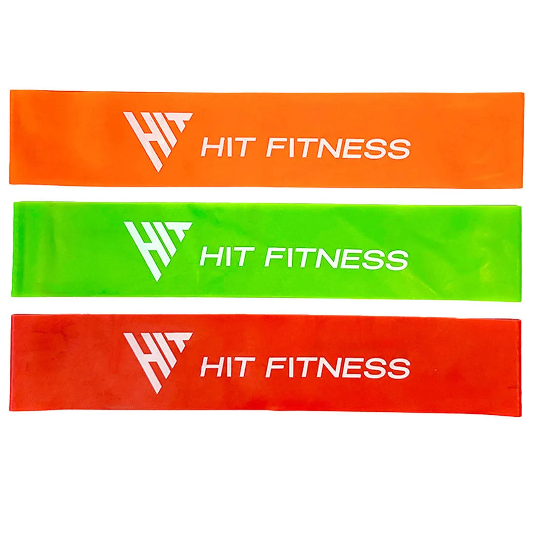 Hit Fitness Resistance Band Pack (Light - Heavy), Upper Body Bikes